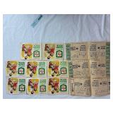 Colllection of S & H Green Stamps, Gold Bond Stamps and Top Value Stamps with Booklets