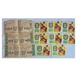 Colllection of S & H Green Stamps, Gold Bond Stamps and Top Value Stamps with Booklets
