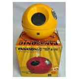 Vintage Yellow Panasonic PanaPet AM Transistor Radio R-70 with Original Box