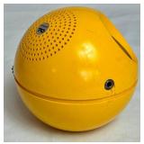 Vintage Yellow Panasonic PanaPet AM Transistor Radio R-70 with Original Box