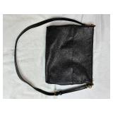 Vintage Paloma Picasso Black Leather Crossbody and Fossil Fiona Large Crossbody Handbag