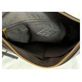 Vintage Paloma Picasso Black Leather Crossbody and Fossil Fiona Large Crossbody Handbag