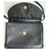 Vintage Paloma Picasso Black Leather Crossbody and Fossil Fiona Large Crossbody Handbag