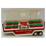 Vintage Collectible Buddy L Coco Cola Trailer With Coke Cases And RARE Hard To Find Coca-Cola Pop Machine (Trailer Only)