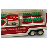 Vintage Collectible Buddy L Coco Cola Trailer With Coke Cases And RARE Hard To Find Coca-Cola Pop Machine (Trailer Only)