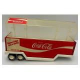 Vintage Collectible Buddy L Coco Cola Trailer With Coke Cases And RARE Hard To Find Coca-Cola Pop Machine (Trailer Only)