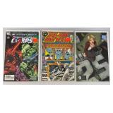 Misc. Comics Including "GREEN LANTERN" And More (Bagged And Carded)