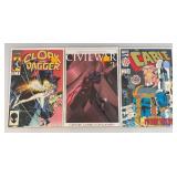 Misc. Comics Including "GREEN LANTERN" And More (Bagged And Carded)