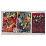 Misc. Comics Including "GREEN LANTERN" And More (Bagged And Carded)