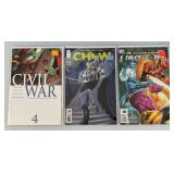 Misc. Comics Including "CAGE" And More (Bagged And Carded)