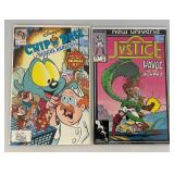 Misc. Comics Including "AVENGERS WEST COAST" And More (Bagged And Carded)