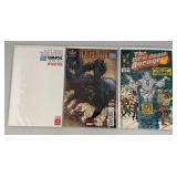 Misc. Comics Including "HAWKMAN" And More (Bagged And Carded)