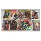Misc. Comics Including "AVENGERS WEST COAST" And More (Bagged And Carded)