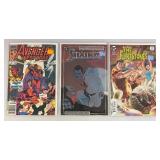 Misc. Comics Including "AVENGERS WEST COAST" And More (Bagged And Carded)