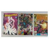Misc. Comics Including "AVENGERS WEST COAST" And More (Bagged And Carded)