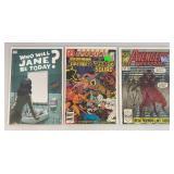 Misc. Comics Including "DAREDEVIL" And More (Bagged And Carded)