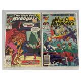 Misc. Comics Including "THE WEST COAST AVENGERS" And More (Bagged And Carded)