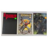 Misc. Comics Including "DEATHBLOW" And More (Bagged And Carded)