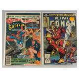 Misc. 50 CENT Comics Including "CAPTAIN MARVEL" And More (Bagged And Carded)