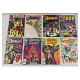 Misc. 60 Cent Comics Including "AVENGERS,DAREDEVIL" And More (Bagged And Carded)