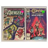 Misc. 60 Cent Comics Including "AVENGERS,DAREDEVIL" And More (Bagged And Carded)