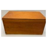 Vintage Wooden STAGECOACH Fine Fruits Crate With Lid 9" x 12" x 19 1/2"