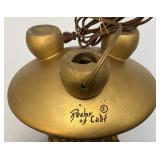 Antique Rector Of California Casted Cement Table Lamps