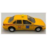 New Old Stock Case Of Metro-Cab Die Metal And Plastic Cast Taxis With Pull Back And Go Action