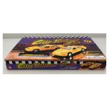 New Old Stock Case Of City Yellow Cab Die Metal And Plastic Cast Taxis With Pull Back And Go Action