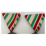 Group Of Vintage 1950 Bronze Metals Some With Ribbons