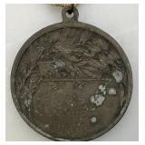 Group Of Vintage 1950 Bronze Metals Some With Ribbons