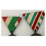 Group Of Vintage 1950 Bronze Metals Some With Ribbons