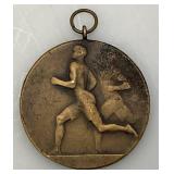 Group Of Vintage 1950 Bronze Metals Some With Ribbons