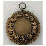 Group Of Vintage 1950 Bronze Metals Some With Ribbons