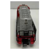 Group Of N Scale Engines Including SANTA FE With Train Cars And More