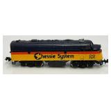 Chessie System N Scale Engines And Cars