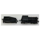 Group Of N Scale Engines Including SANTA FE With Train Cars And More