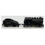 Group Of N Scale Engines Including AMTRAK With Pennsylvania Train Cars And More