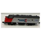 Group Of N Scale Engines Including AMTRAK With Pennsylvania Train Cars And More