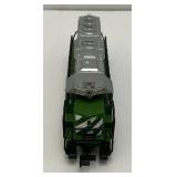 Group Of N Scale Engines Including Burlington Northern With Pennsylvania Train Cars And More