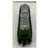 Group Of N Scale Engines Including Burlington Northern With Pennsylvania Train Cars And More