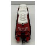 Group Of N Scale Engines Including Burlington With Pennsylvania Train Cars And More