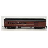 Group Of N Scale Engines Including Burlington With Pennsylvania Train Cars And More