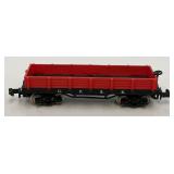 Group Of N Scale Engines Including Burlington With Pennsylvania Train Cars And More