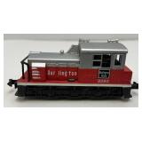 Group Of N Scale Engines Including Burlington Northern With Pennsylvania & Misc. Train Cars And More