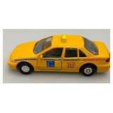 New Old Stock Case Of Metro-Cab Die Metal And Plastic Cast Taxis With Pull Back And Go Action