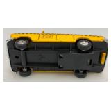 New Old Stock Case Of City Yellow Cab Die Metal And Plastic Cast Taxis With Pull Back And Go Action