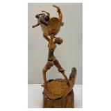 Signed Sarena Mann "From The Dessert" Sculpture 17"