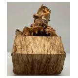 Signed Sarena Mann "From The Dessert" Sculpture 17"