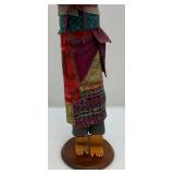 Large Handmade Colorfull Artisan Sculpture 22"